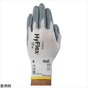 4-3641-01 組立・作業用手袋（ハイフレックス・11-800）S アンセル