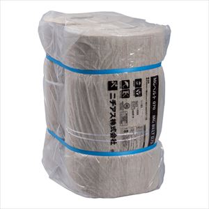 4-3706-02 ロックウールベルト状断熱材 MGベルト?070 寒冷紗貼 605×1820×t50mm 2巻入