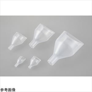 4-3786-01 プラスチック秤量皿ロート 帯電防止タイプ 1/0.5mL 96個入 ASWFXSVWR