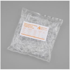 4-3786-01 プラスチック秤量皿ロート 帯電防止タイプ 1/0.5mL 96個入 ASWFXSVWR
