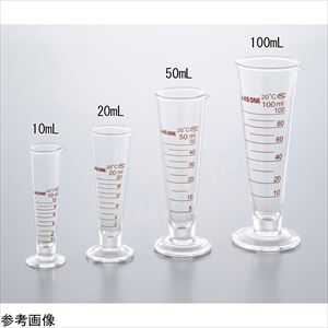 4-3860-01 液量計（硼珪酸ガラス）10mL MC010アズワン