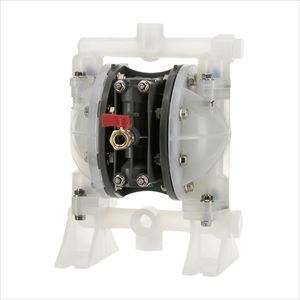4-3963-04 ダイヤフラムポンプ（エア駆動式）PP/PTFE 約62L/min G15PT00