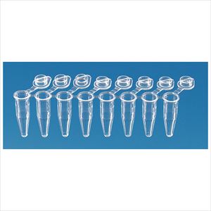 4-3972-01 8連PCRチューブ（独立キャップ）0.2mL 120本入 781332BRAND