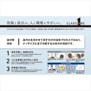 4-4049-01 油分解洗剤 クラスワンSea（中性タイプ）4L SEA-Tアズワン