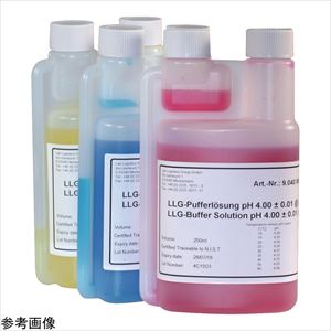 4-4107-01 pH標準液 pH4.00±0.01 250mL 9040868LLG　Labware