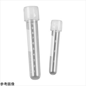 4-4336-04 2ポジションキャップ付ラウンドチューブ（DuoClick?）14mL 未滅菌バルクパック・目盛なし 1000