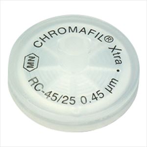 4-4345-07 シリンジフィルター（セルロース・CHROMAFIL）0.45um φ25mm ナチュラル 100個入 729