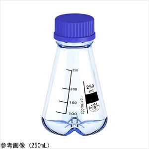 4-4350-03 バッフル付三角フラスコ 1000mL 1000SIMAX