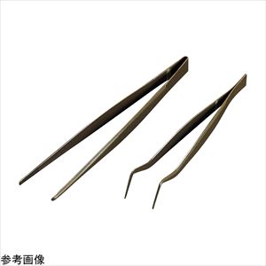 4-4382-01 PFAコーティングピンセット 125mm 先細 NR0366-001