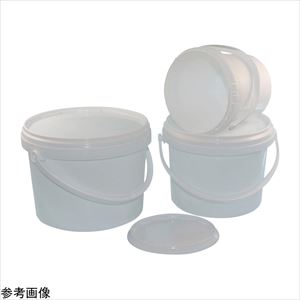 4-4451-02 PPシーリングバケツ 2L 9040031LLG　Labware