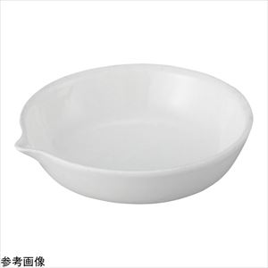 4-4484-06 蒸発皿（平底）φ200mm 1000mL P-385