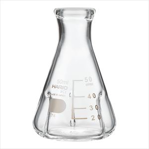 【食品衛生法適合】4-4574-01 バッフル付き三角フラスコ 50mL BSF-50-SCIHARIO