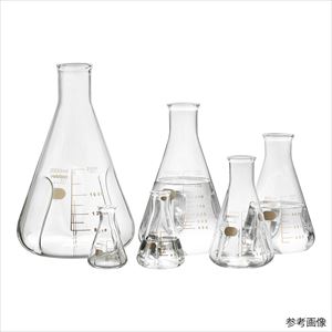 【食品衛生法適合】4-4574-02 バッフル付き三角フラスコ 100mL BSF-100-SCIHARIO