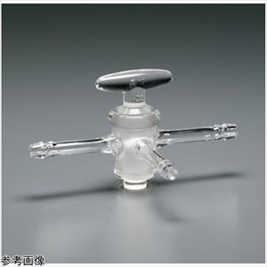 4-4588-01 三方コック（ゴム止タイプ）15/35 φ6mm 0461-01-10