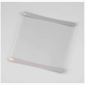 4-4635-04 透明フィルムヒーター（低抵抗タイプ）片面微粘着付き 150×150mm TA125-150-150SG