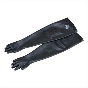 4-4746-01 グローブボックス用手袋 ブチルゴム 平手 6B1532A/9.75Guardian