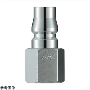 4-4788-01 クイックカップリング（鋼鉄・プラグ）メネジ型 Rc1/4 CAL22PF