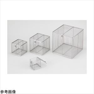 4-4980-04 フタ付バスケット 300×300×300mm アズワン
