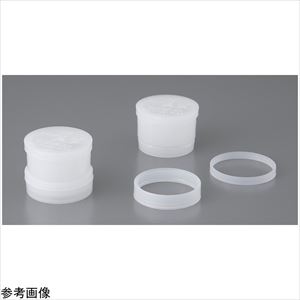 4-4989-04 ポリエチレン試料容器1400型 25mL 100個入 1440LChemplex