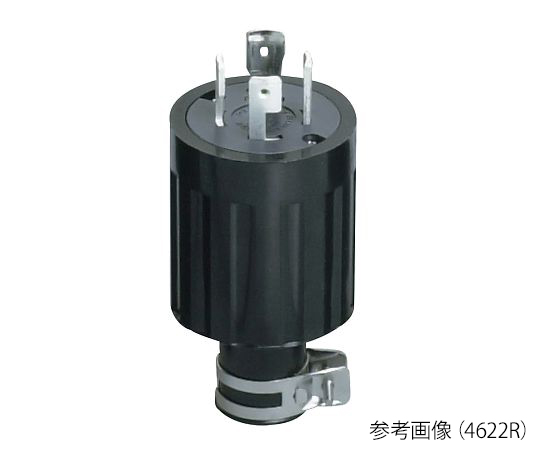 4-504-04 引掛形プラグ（60A・100A） 4662Rアメリカン電機