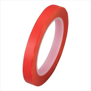 4-5104-02 クリーンルーム用カラーテープ 13mm×33m×0.13mm 赤 1160xx050-P3D-REULTRA