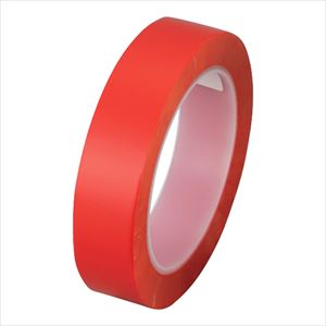 4-5104-06 クリーンルーム用カラーテープ 25mm×33m×0.13mm 赤 1160xx100-P3D-REULTRA