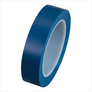 4-5104-08 クリーンルーム用カラーテープ 25mm×33m×0.13mm 青 1160xx100-P3D-OBULTRA