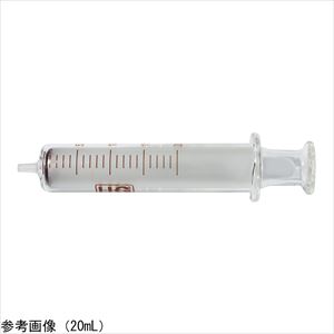 4-5138-02 ガラス注射筒 ルアースリップ型 5mL 6272090LLG　Labware