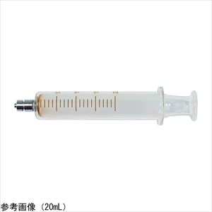 4-5138-08 ガラス注射筒 ルアーロック型 20mL 6272098LLG　Labware