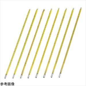 4-5249-01 標準棒状温度計（東亜計器製・トレサビリティ書類付）-50～0℃ No.0