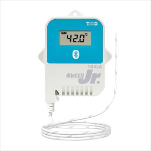 4-5451-02 おんどとりJr.（Bluetooth対応 センサー外付け 温度1ch） TR42Aティアンドデイ