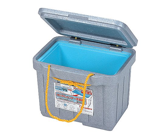 4-5654-02 発泡クーラー 15.5L インナー付 No.15（インナー付）アステージ