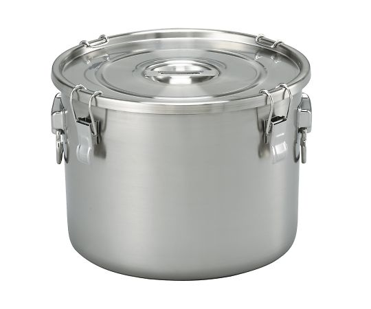 4-598-03 ステンレス密閉タンク（浅型・取手付き） 5.4L UAL-03アズワン