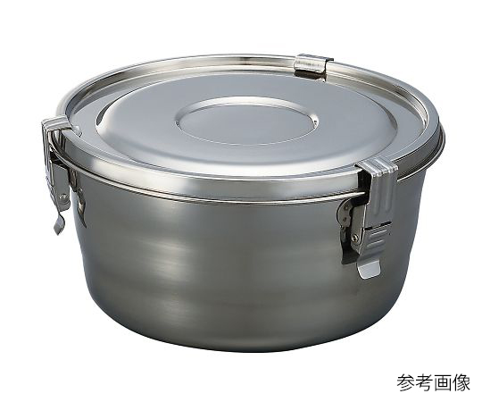 アズワン4-607-06　ステンレス丸形密閉タンク　2.3L OT-06Rアズワン