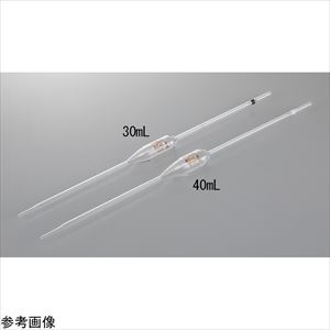 【校正対応】4-850-23 PYREXR JIS ホールピペット 30mL 7100JIS-30