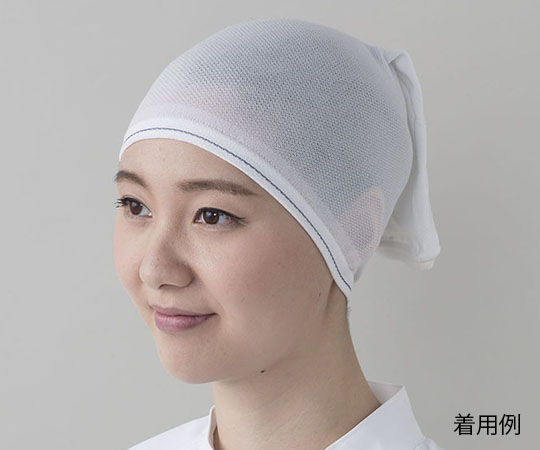 4-852-02 毛髪落下防止ヘアネット（男女兼用） 筒型 10枚入 東洋リントフリー