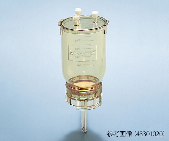 4-858-04 ポリサルフォンホルダー（Φ47mm） KP-47T 43301040ADVANTEC