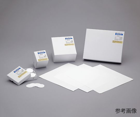 4-859-09 シリカ濾紙 QR-100 100枚入 36701110ADVANTEC