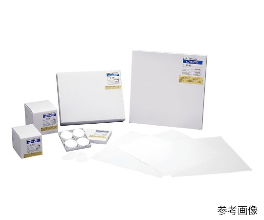 4-908-91 ガラス濾紙 GS-25 100枚入 36481070ADVANTEC