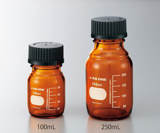 4-934-01 アイボトルNEO 茶褐色 100mL アズワン