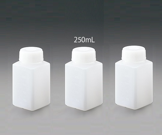 5-003-53 アイボーイ PE角瓶 250mL 100入 v>
