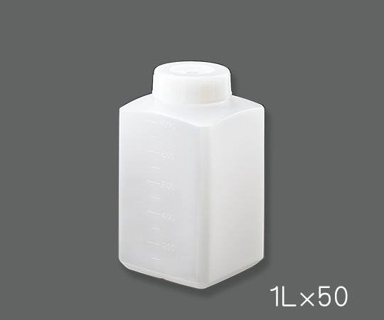 5-003-55 アイボーイ PE角瓶 1L 20本 v>