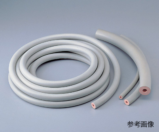 5-5000-02 二重真空用排気ゴム管 天然ゴム 6×15 アラム