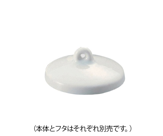 6-565-04 磁製ルツボB型 フタ 50mL用 Ｂ2