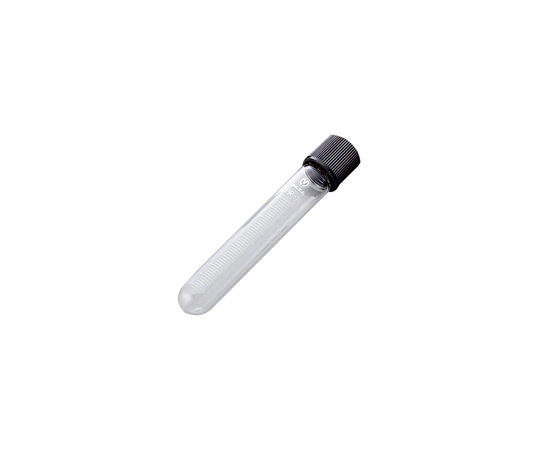 6-768-03 目盛付試験管（ネジ口） 10mL 丸底 NR-10マルエム