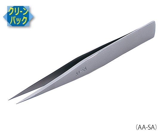 6-7905-22 MEISTER ピンセット SA(耐酸鋼)製 クリーンパック No.AA AA-SARUBIS