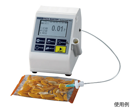 飯島電子工業6-8500-41　残存酸素計　本体 RO-105飯島電子工業