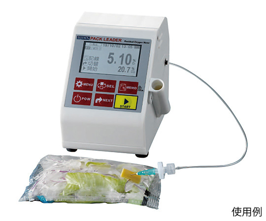 飯島電子工業6-8500-43　残存酸素計　本体 RO-105L飯島電子工業