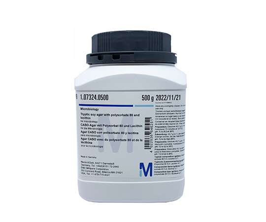 【法人・施設限定】6-8814-47 粉末培地 （SCDLP寒天） 500g 1.07324.0500Merck