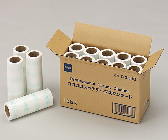 6-9636-14 コロコロ（R）スタンダード用 スペアテープ 10巻入 C3040ニトムズ